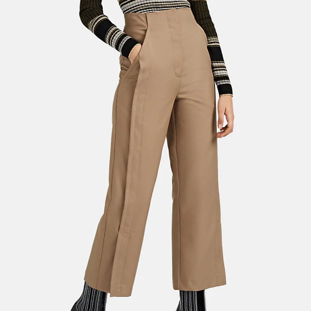 Proenza Schouler High-Waist Trousers, Size 0